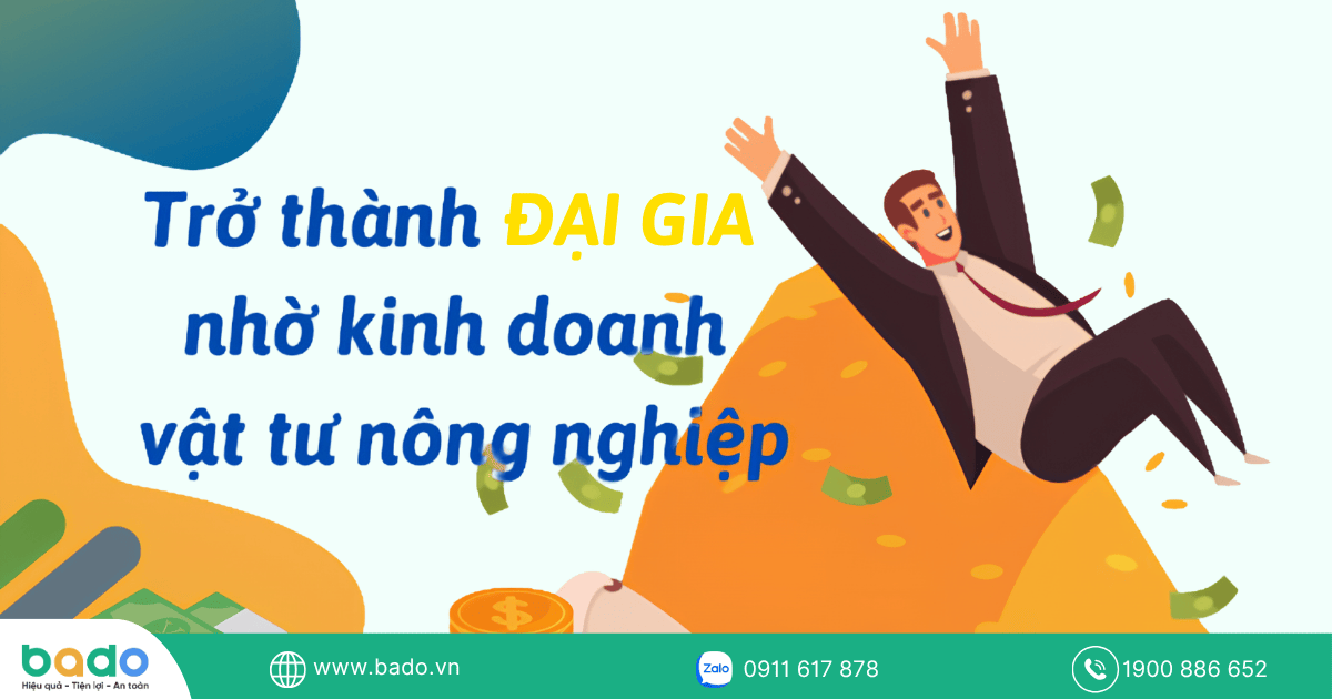 Vốn ít lời nhiều trở thành đại gia nhờ kinh doanh vật tư nông nghiệp
