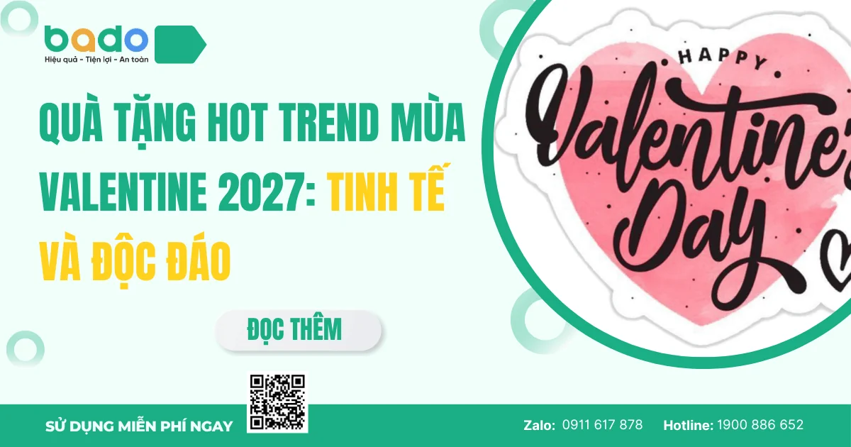 Quà tặng hot trend mùa Valentine năm 2027 khiến nàng thích mê