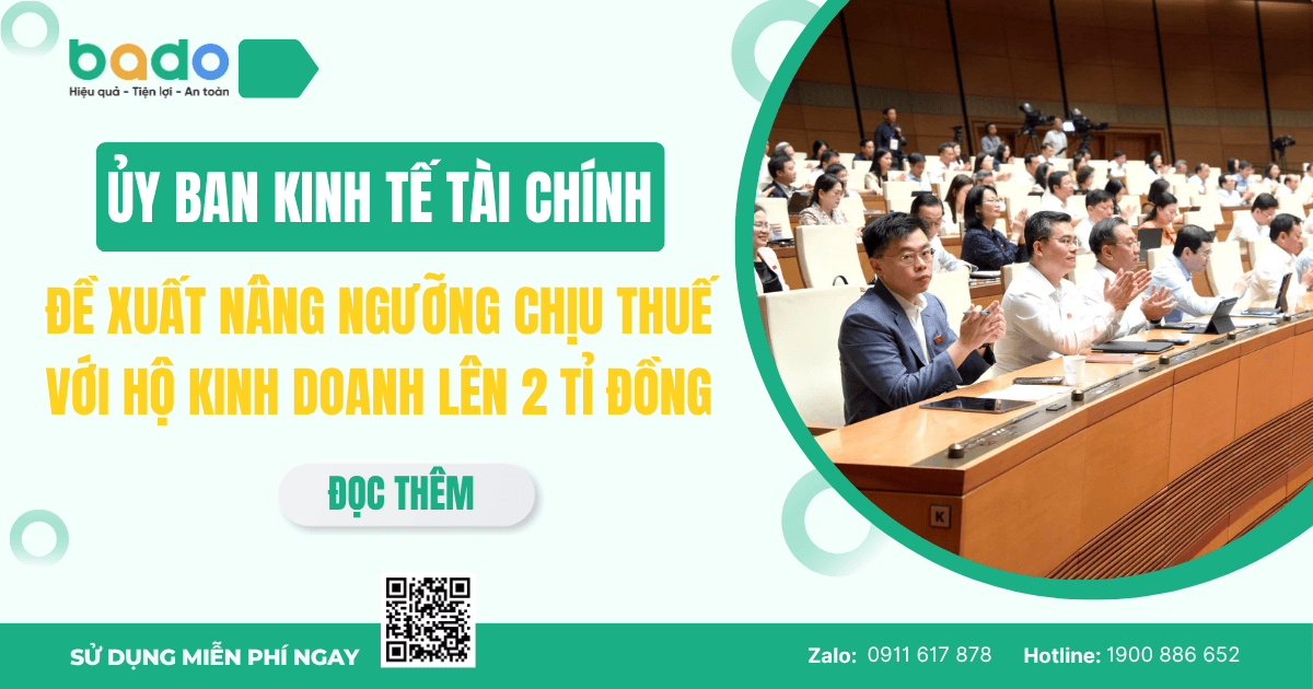 Ủy Ban Kinh Tế Tài Chính Đề Xuất Nâng Ngưỡng Chịu Thuế Với Hộ Kinh Doanh Lên 2 Tỉ Đồng