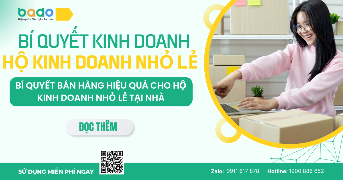 Bí quyết bán hàng hiệu quả cho hộ kinh doanh nhỏ lẻ tại nhà